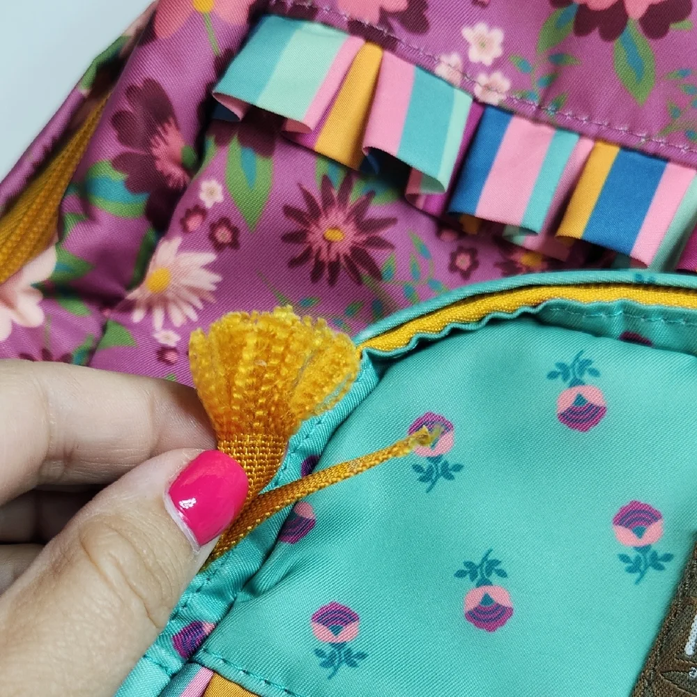 Matilda Jane Floral Backpack | Colorful Ruffle School Bag